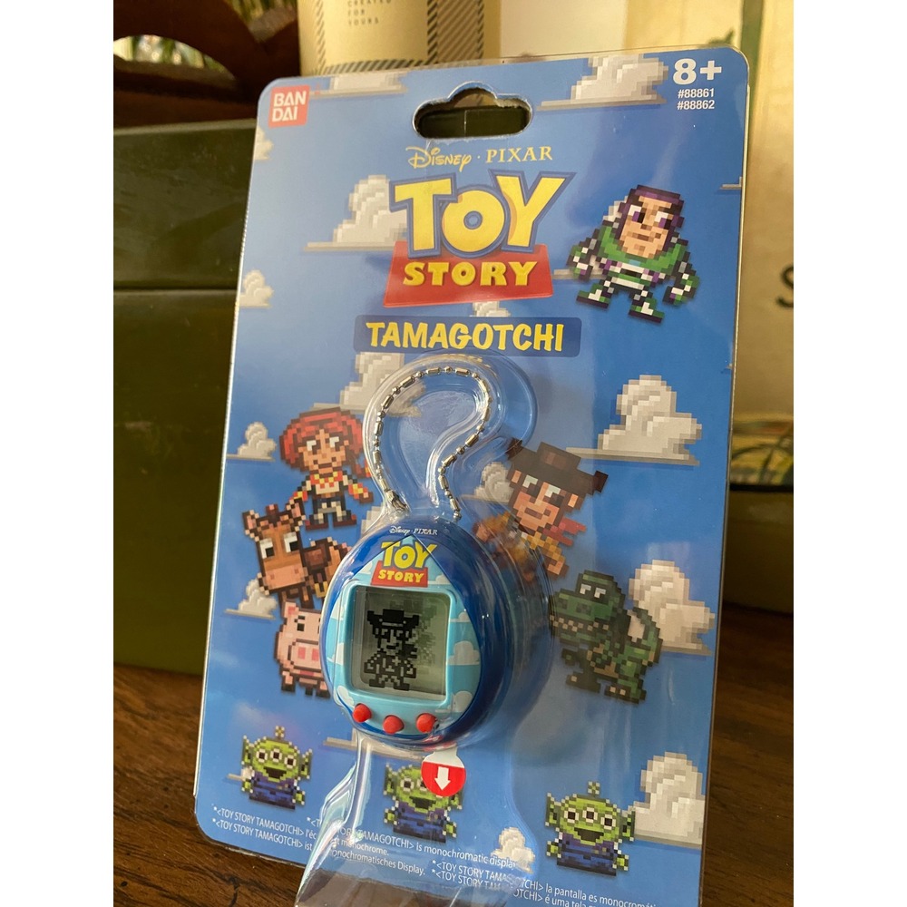 Bandai Toy Story Tamagotchi Nano Clouds Blue Disney Pixar Virtual Pet 88861 NEW - Picture 2 of 4